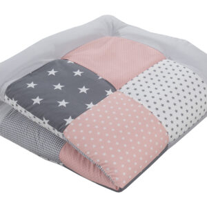 Padded Play Mat & Play Pen Pad-Rose Grey-KD-100100-RG