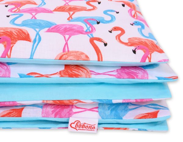 Baby cotton bedding set 2-pcs 140x200 Junior - flamingo - Image 2