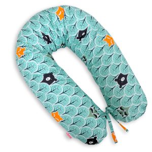 Multifunctional pregnancy pillow Longer - mint forest