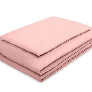 Bedding set 2-pcs- pastel pink