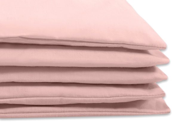 Bedding set 2-pcs- pastel pink - Image 3