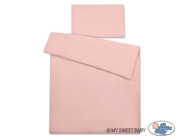 Bedding set 2-pcs- pastel pink - Image 4
