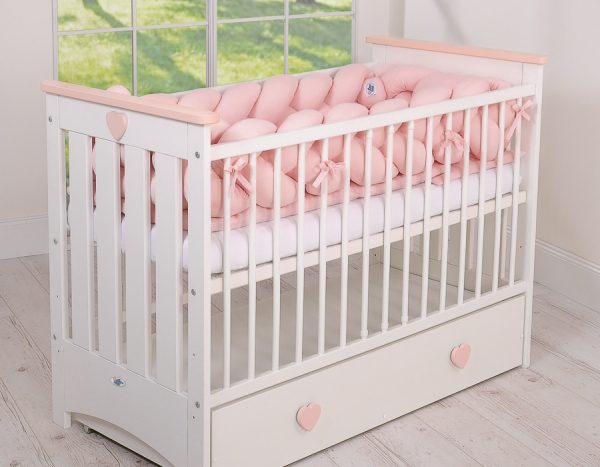 Knot bumper XXL- pastel pink - Image 2