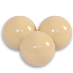 Plastic balls for the dry pool 50pcs - beige