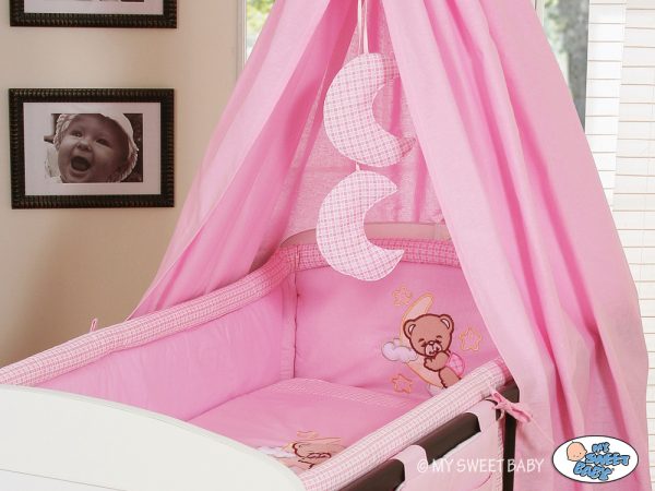 Canopy made of  fabric- Good Night pink - Image 2
