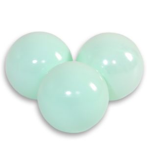 Plastic balls for the dry pool 50pcs - mint
