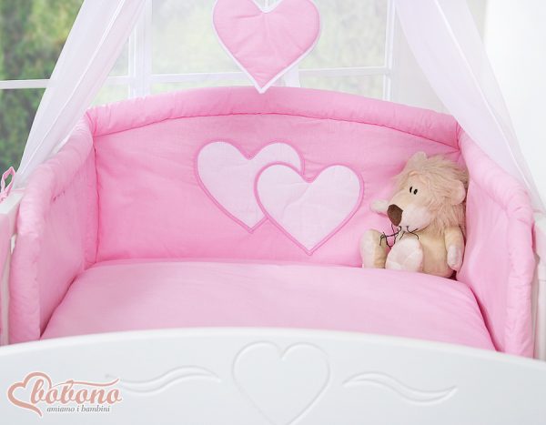 Universal bumper- Hanging Hearts pink - Image 2