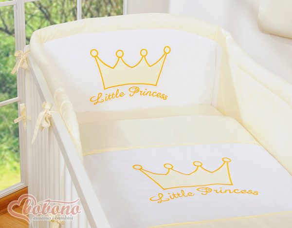 Bedding set 2-pcs- Little Prince/Princess cream - Image 4