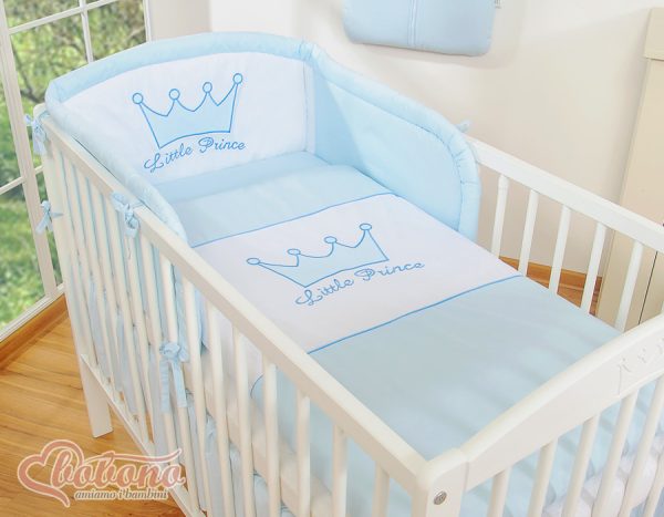 Bedding set 2-pcs- Little Prince/Princess blue - Image 2
