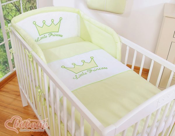 Bedding set 3pcs- Little Prince/Princess green - Image 3