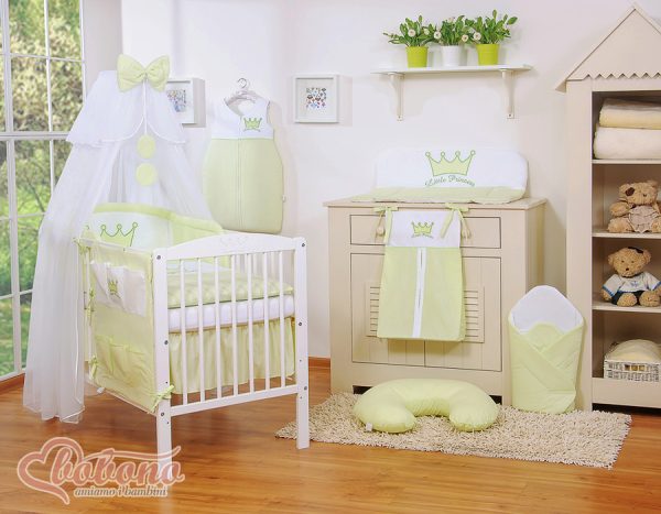 Mosquito-net made of chiffon- Little Prince/Princess green - Image 2