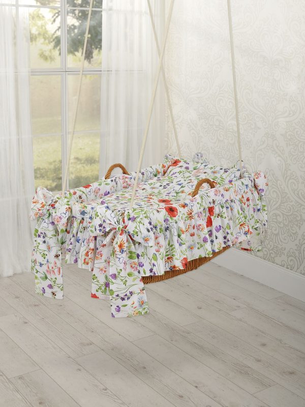 Moses Basket Hanging crib - Meadow - Image 2