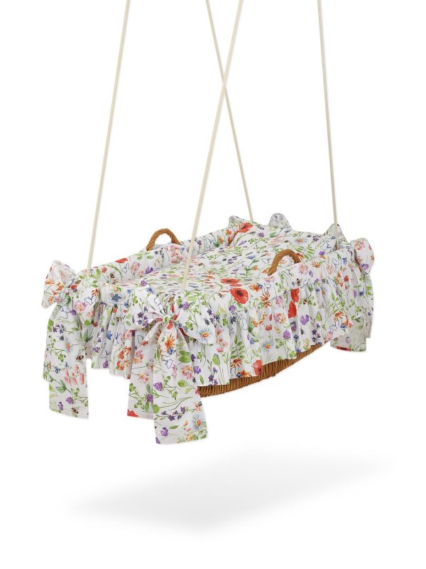 Moses Basket Hanging crib - Meadow