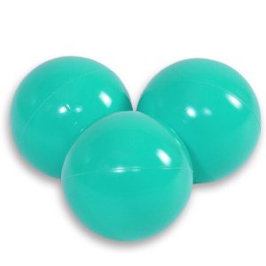 Plastic balls for the dry pool 50pcs - turquoise