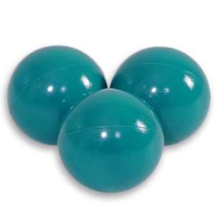 Plastic balls for the dry pool 50pcs - dark turquoise