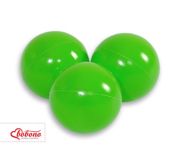 Plastic balls for the dry pool 50pcs - pistachio - Image 2