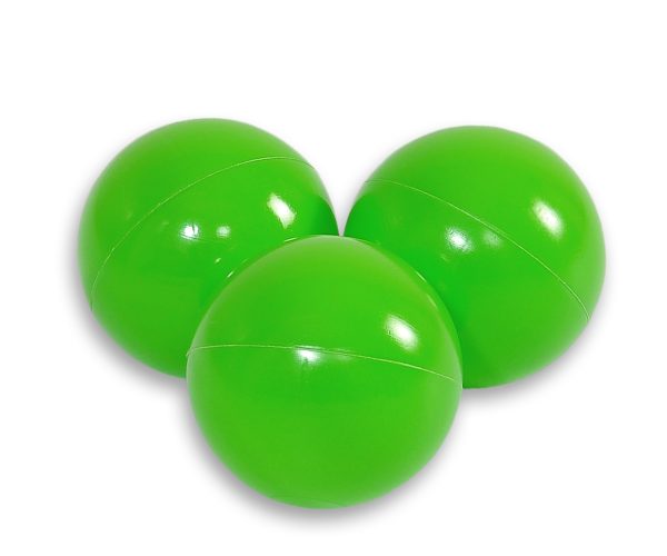 Plastic balls for the dry pool 50pcs - pistachio