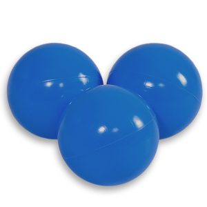Plastic balls for the dry pool 50pcs - navy blue