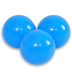 Plastic balls for the dry pool 50pcs - blue