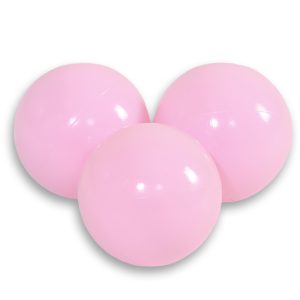 Plastic balls for the dry pool 50pcs - light pink