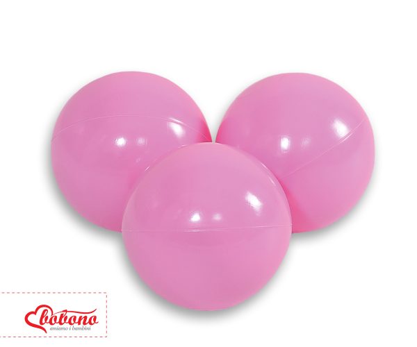 Plastic balls for the dry pool 50pcs - powder pink - Image 2