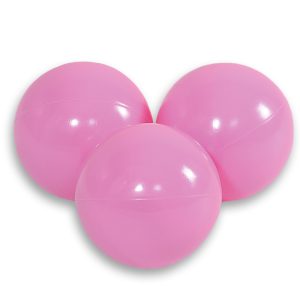 Plastic balls for the dry pool 50pcs - powder pink