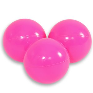 Plastic balls for the dry pool 50pcs - pink