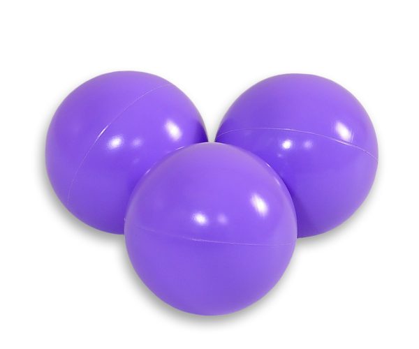 Plastic balls for the dry pool 50pcs - lawender