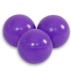 Plastic balls for the dry pool 50pcs - lilac