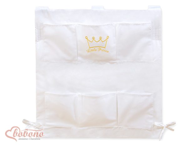 Cot tidy- Little Prince/Princess white - Image 3