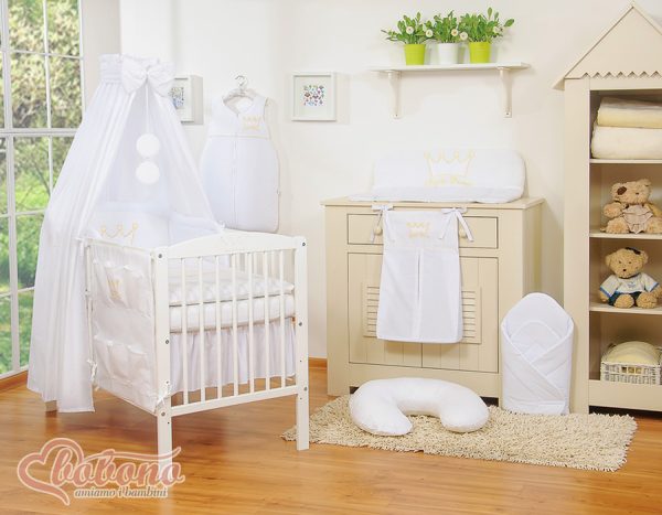 Canopy made of fabric- Little Prince/Princess white - Image 2
