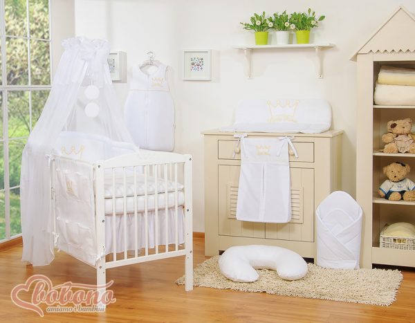 Canopy made of Chiffon- Little Prince/Princess white - Image 2