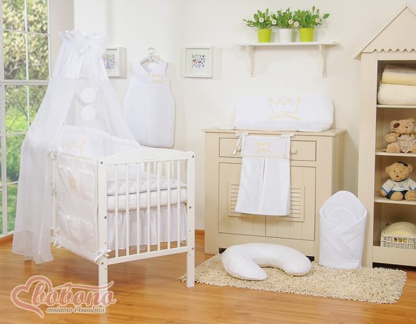 Canopy made of Chiffon- Little Prince/Princess white - Image 3
