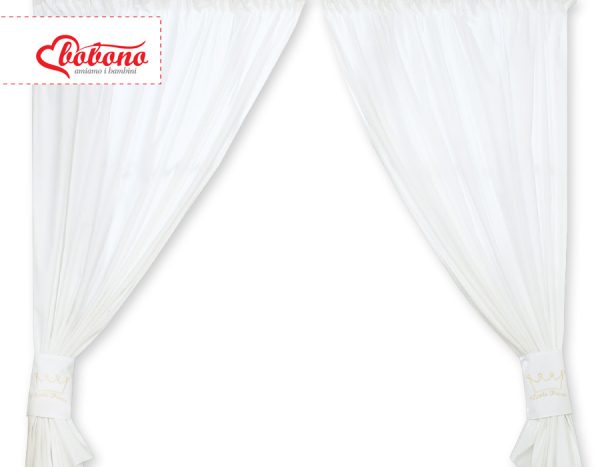 Curtains for baby room- Little Prince/Princess white - Image 4