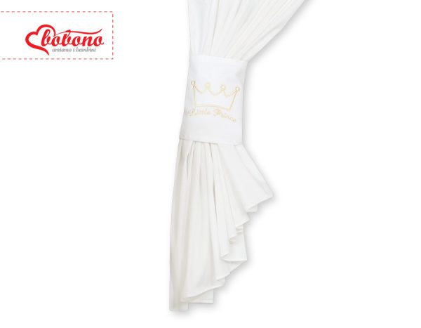 Curtains for baby room- Little Prince/Princess white - Image 2