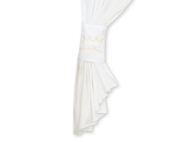 Curtains for baby room- Little Prince/Princess white - Image 3