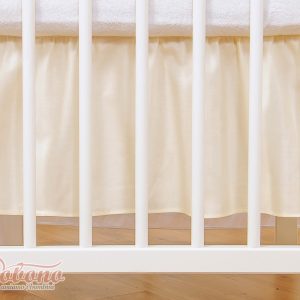 Dust Ruffle-Masking flounce 120x60cm- Little Prince/Princess cream