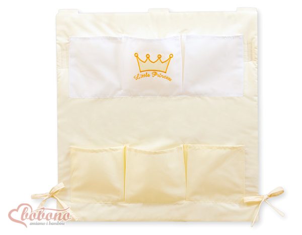 Cot tidy- Little Prince/Princess cream - Image 3