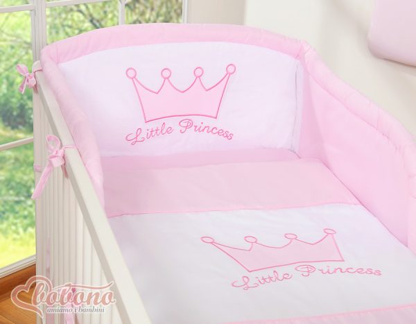 Bedding set 2-pcs- Little Prince/Princess pink