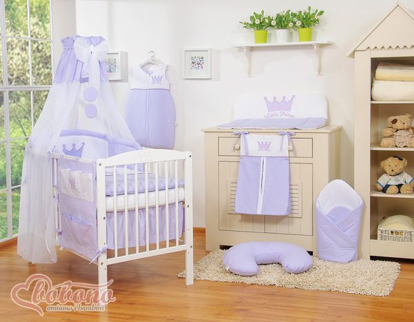Canopy made of Chiffon- Little Prince/Princess lilac - Image 3