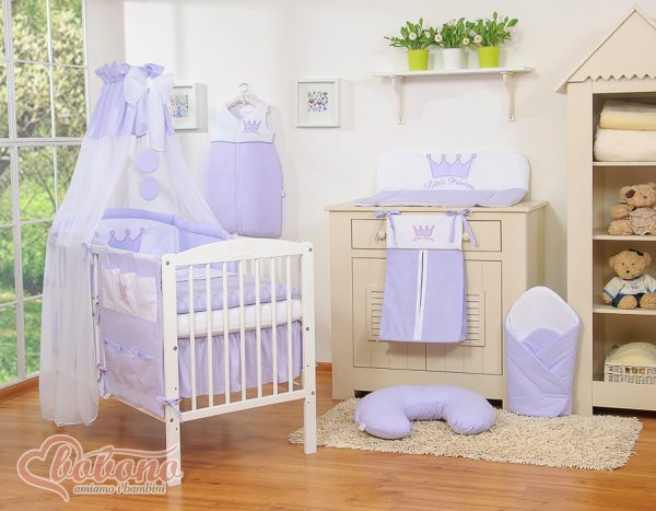 Canopy made of Chiffon- Little Prince/Princess lilac - Image 4