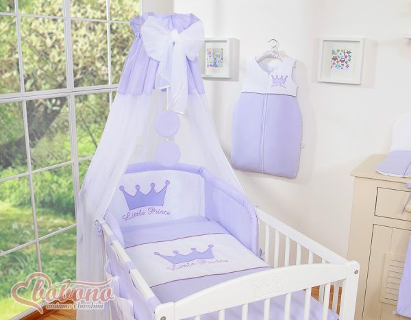 Canopy made of Chiffon- Little Prince/Princess lilac - Image 5