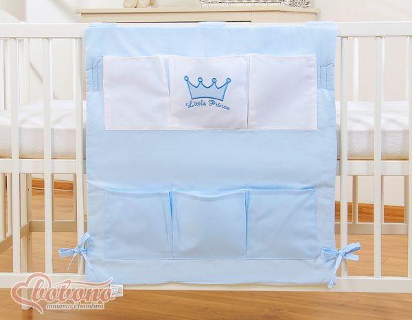 Cot tidy- Little Prince/Princess blue - Image 2