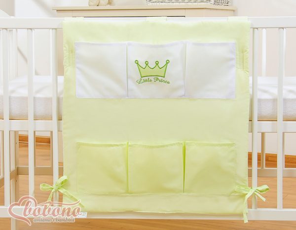 Cot tidy- Little Prince/Princess green - Image 3