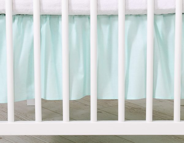 Dust Ruffle-Masking flounce 120x60cm- Little Prince/Princess mint