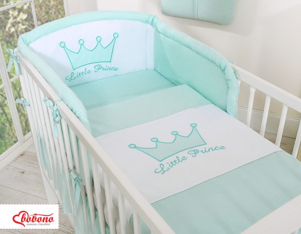 Bedding set 3pcs- Little Prince/Princess mint - Image 2