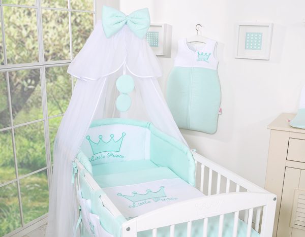 Mosquito-net made of chiffon- Little Prince/Princess mint - Image 2