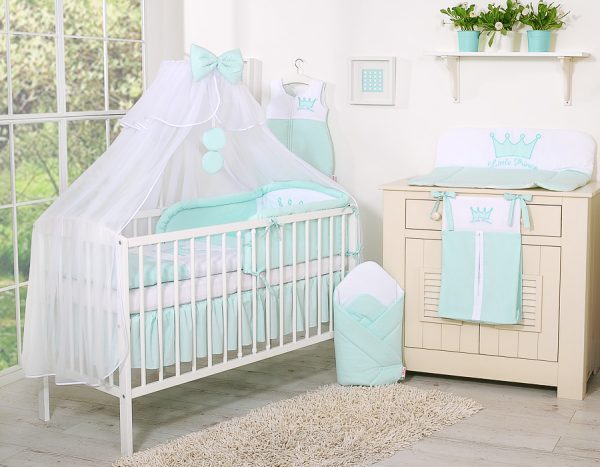 Mosquito-net made of chiffon- Little Prince/Princess mint - Image 4