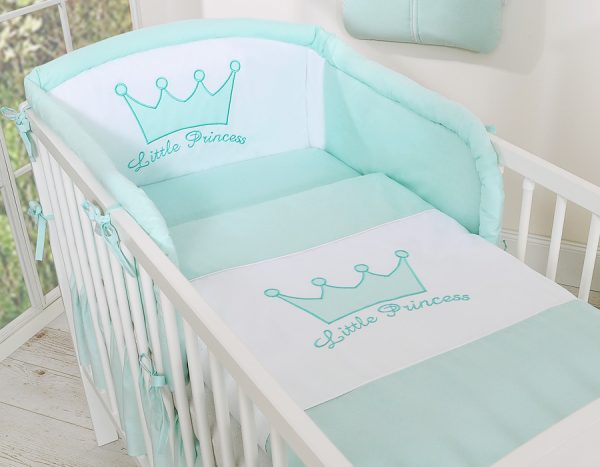 Bedding set 2-pcs- Little Princess mint