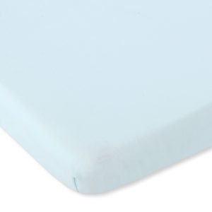 Sheet made of cotton 120x60cm mint